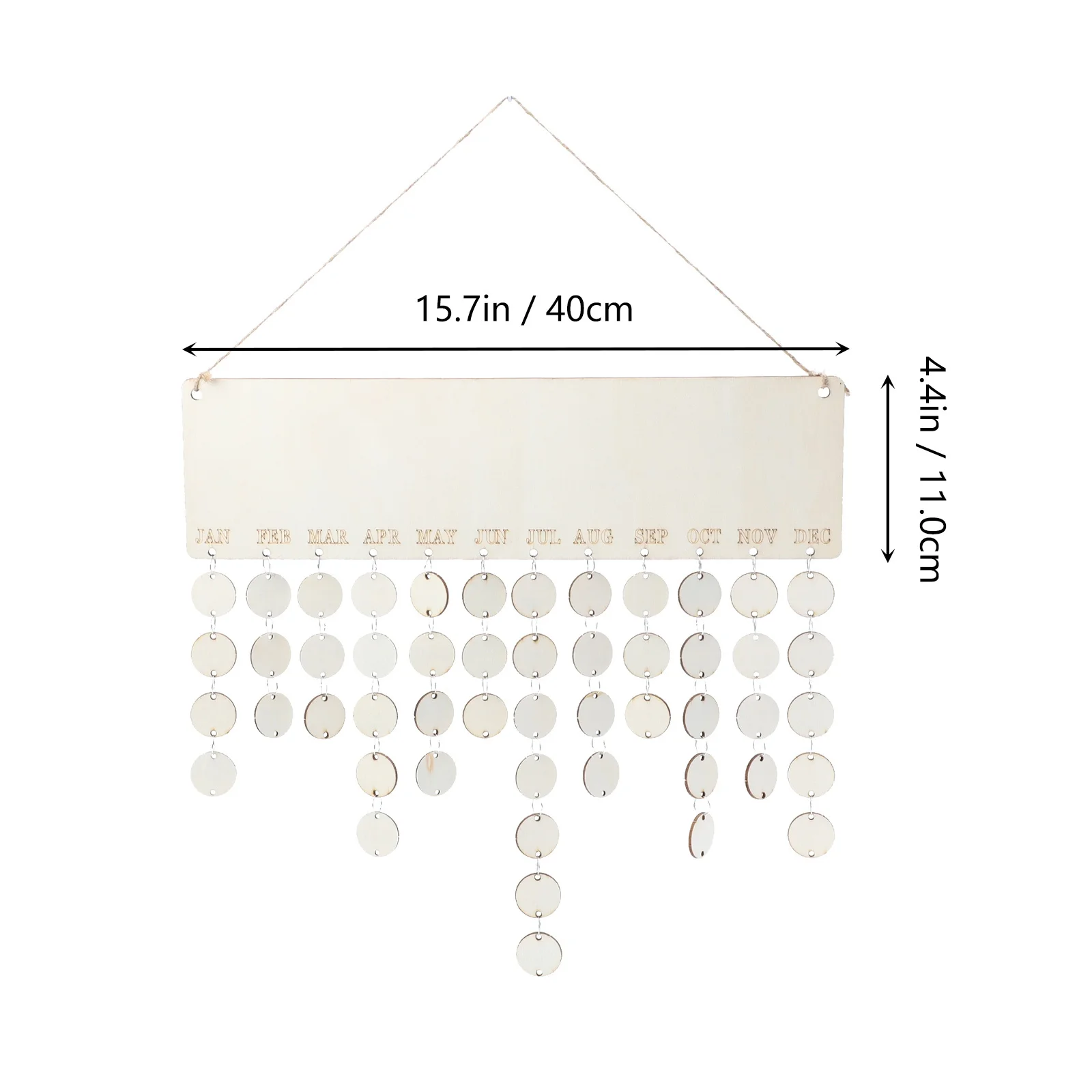 1 комплект, деревянный календарь на день рождения, подвеска «сделай сам», доска для напоминания, креативный семейный юбилей, декор для стен на день отца