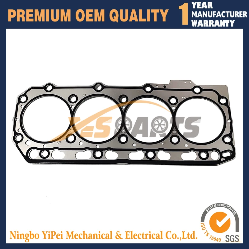 TK486V 30-274 Full Gasket Kit Compatible with Thermo King Yanmar 486V Refrigerated Truck 4TNE88 4TNE86 4D88 4D8E