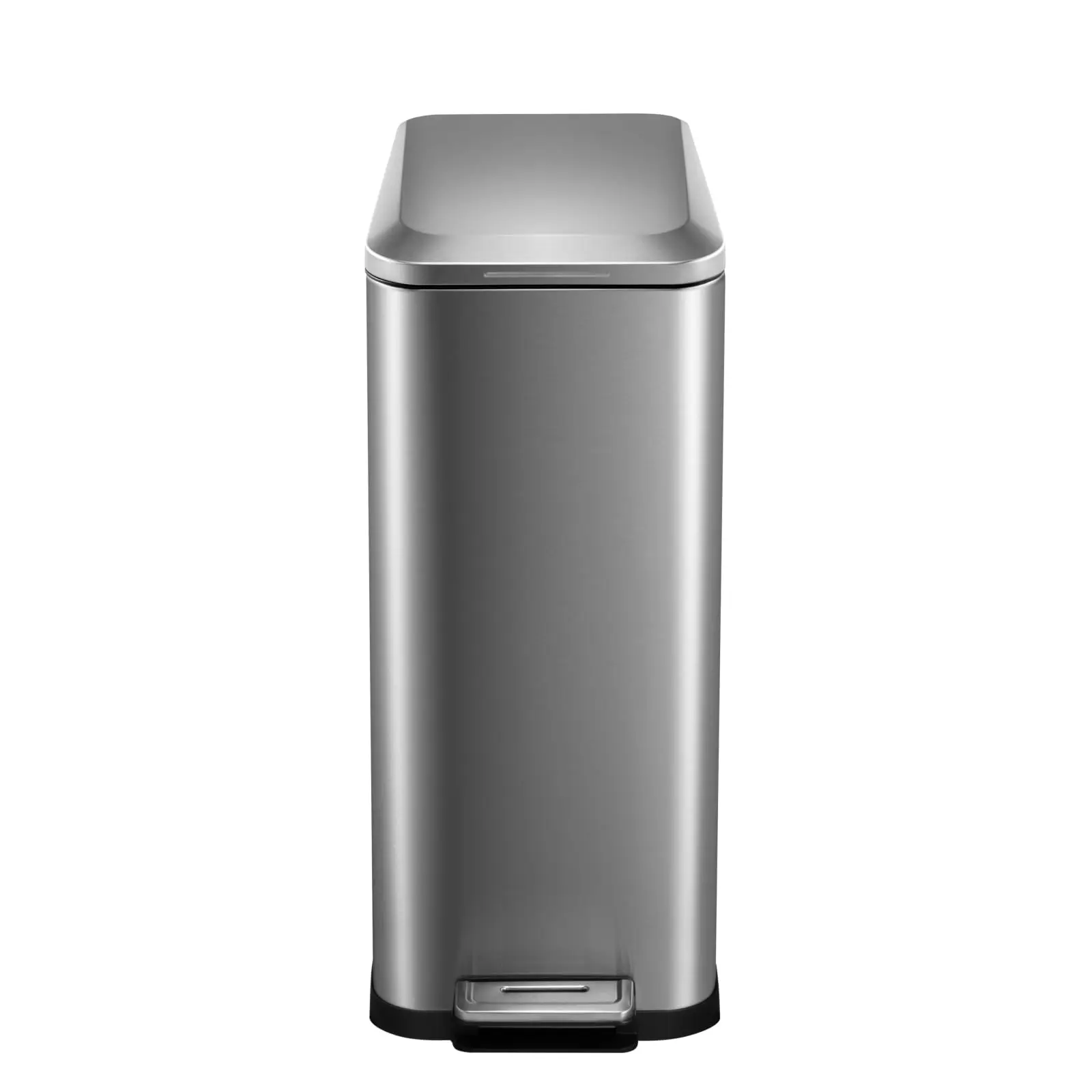 

13 Gallon Tall Kitchen Garbage Can, Stainless Steel with Lid Soft, Pedal,Fingerprint-Resistant with Removable Inner Bucket