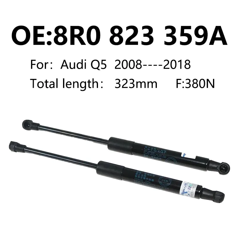 

8R0 823 359A Original Car-styling Front Hoods Bonnets Gas Spring Strut Lifters For Audi Q5 2008----2018