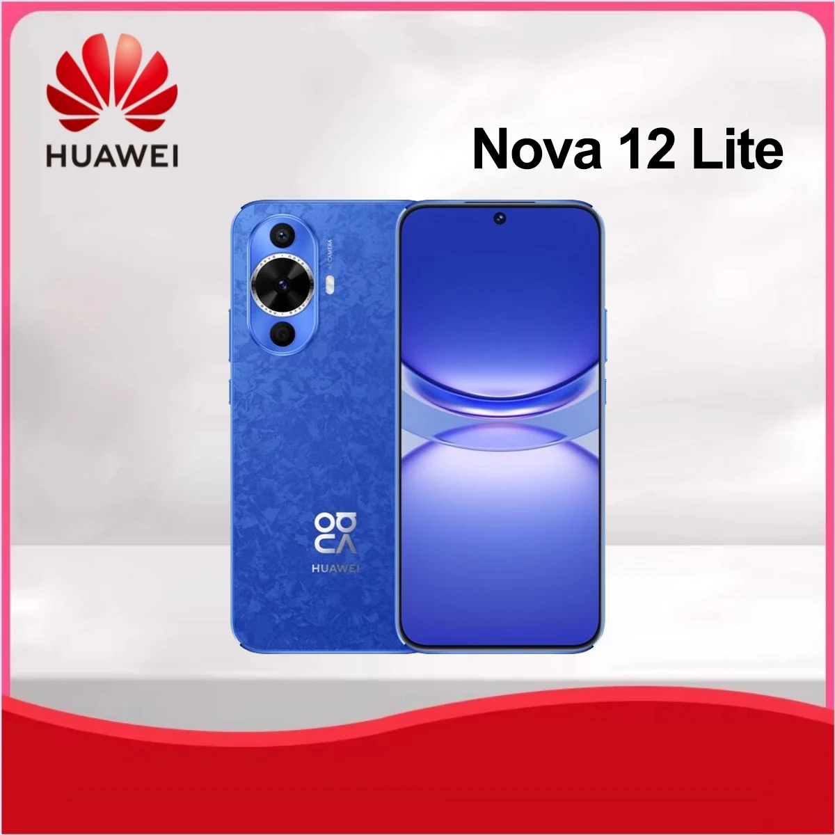 HUAWEI-Nova 12 Lite,Smartphone 6.7inch 512GB/256GB ROM 4G Network Mobile phone Harmony OS 50MP+60MP 4500mAh Original Cellphones