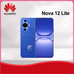 HUAWEI-teléfono móvil inteligente Nova 12 Lite, celular Original de 6,7 pulgadas, 512GB/256GB ROM, red 4G, Harmony OS, 50MP + 60MP, 4500mAh