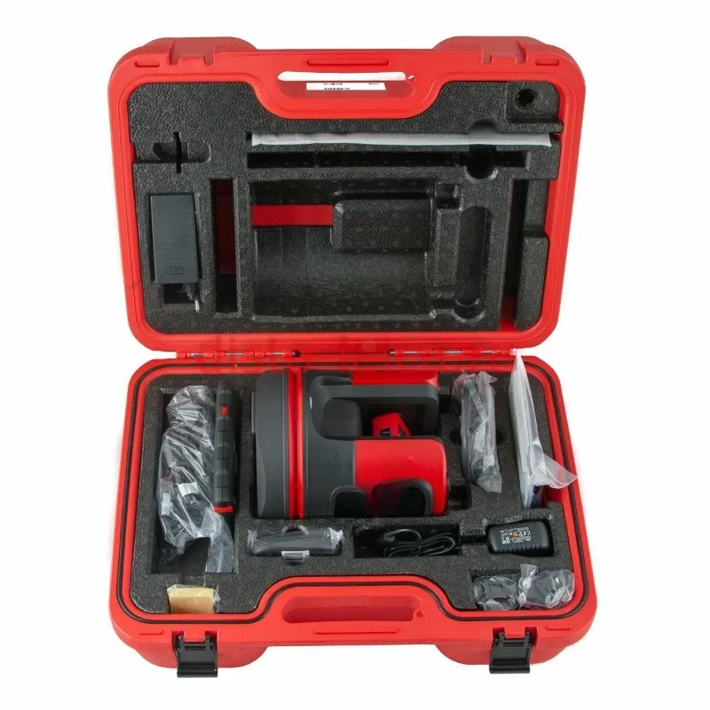 Automatic 3D building measuring instrument, laser rangefinder