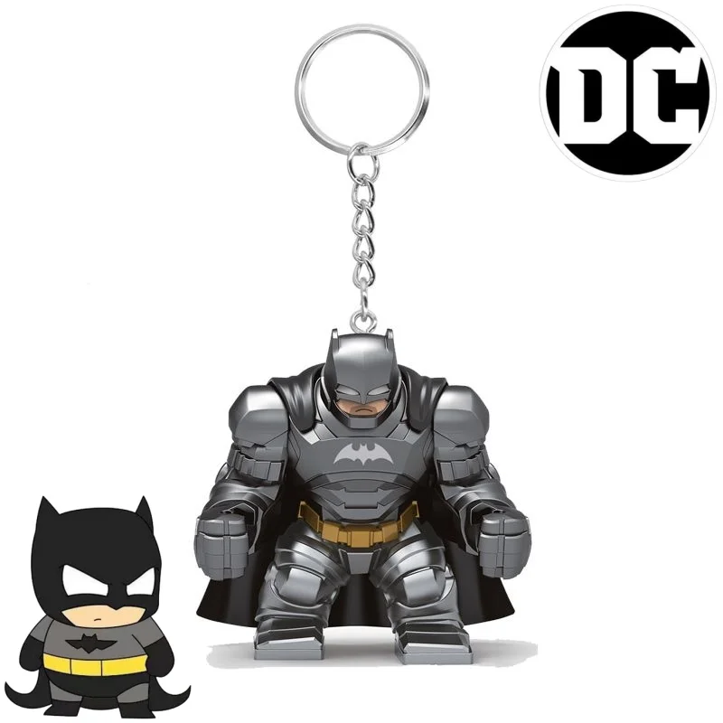 

Крутая креативная аниме-фигурка с изображением Бэтмена постоянного тока, игрушка для мужчин и женщин, новый модный декоративный портативный брелок-подвеска в подарок