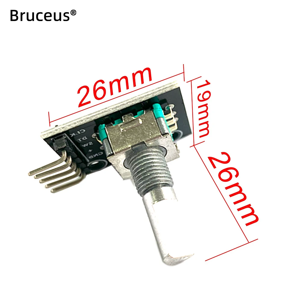 KY-040 360-Degrees Rotary Encoder Brick Sensor Switch Screw thread Development Board With Pins Module