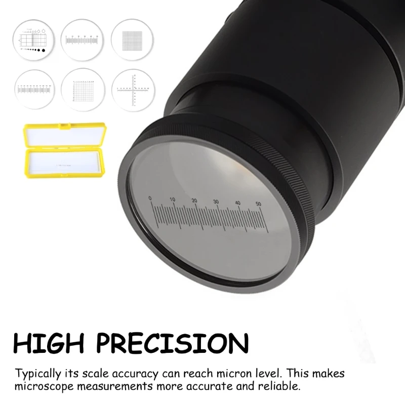 ipiip Hiệu chuẩn Kính hiển có độ chính xác cao Trượt Micromet giai đoạn kẻ ô mắt cho Micromet đo thị kính