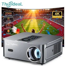 ThundeaL Full HD 1080P 4K Projector TD98W Mini Portable Android WiFi 2G 32G TD98 Mini Beam Projector 3D TV Home Theater Cinema