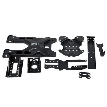 auto parts Reinforced tailgate hinge and reinforced spare tire rack for Jeep Wrangler JK car bumper