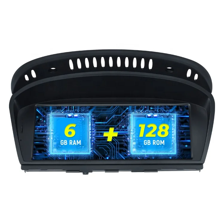 E60 E90 GPS 8259 6+128 Android 9.0 Car Media Audio Stereo AVN GPS Navigation 8.8inch display screen