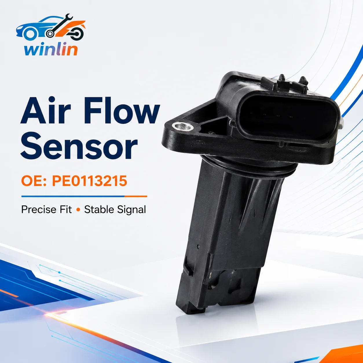 

OEM For Mazda 3 6 CX-5 2.0L 2.3L 2.5L Mass Air Flow Meter Sensor PE01-13-215 PE0113215