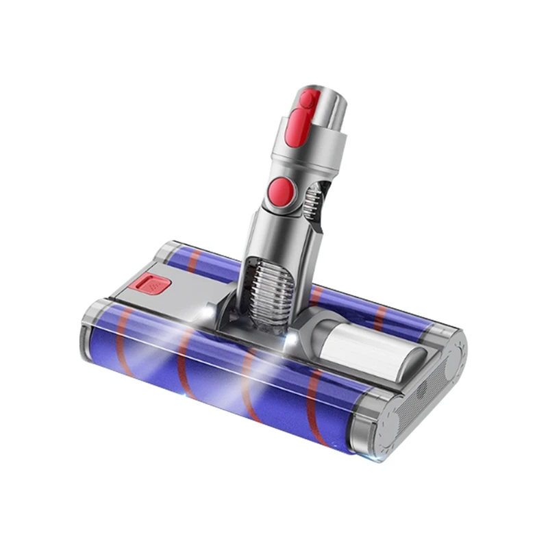 

Электрическая насадка для мытья пола для Dyson V15 V8 V7 V10 V11, Аксессуары для пылесоса, двухрядная вращающаяся щетка, сменные детали