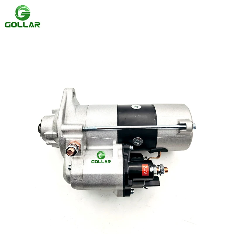 Construction machinery parts for Cummins ISD2.8 QSB5.9 engine starter motor 428000-7090 24V 10T 5.5KW