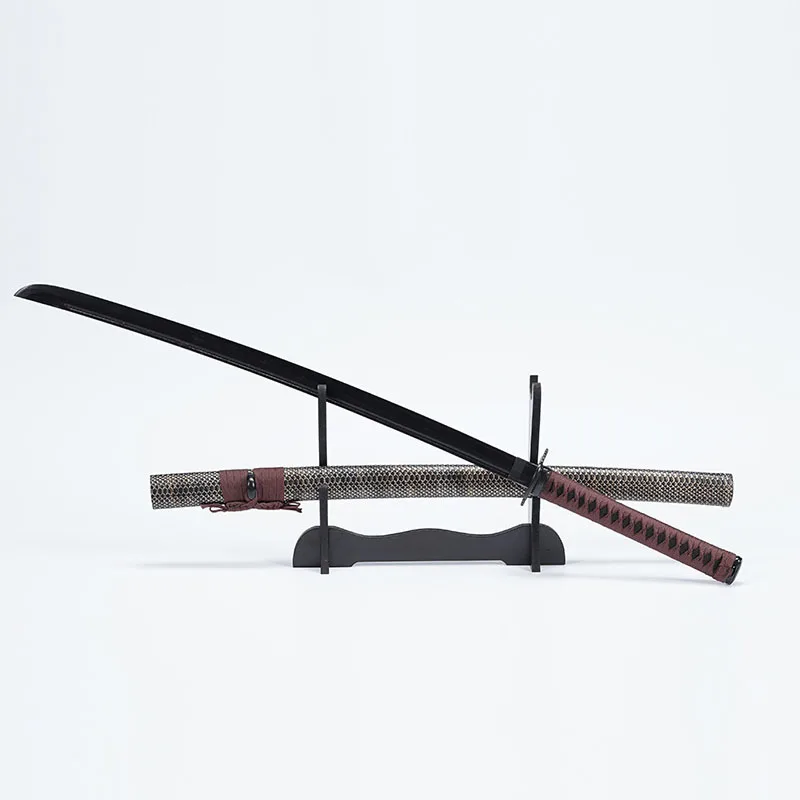 102cm/40.16in 일본 대나무 사무라이 검 모델 소품 무기 애니메이션 주변기기 코스프레 칼집 연습 디스플레이 장식품
