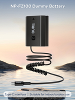 llano NP-BX1 Battery Charger USB Powered External Power Supply Applicable For Stream Online Meetings