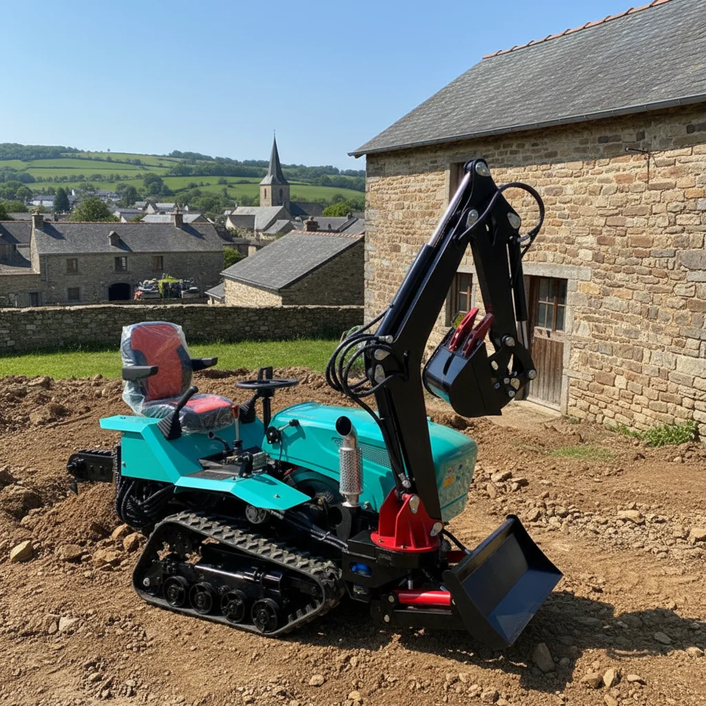 

Hot Sale New 80HP Crawler Tractor For Sale Hydraulic Construction Machine With Hammer And Thumb Clamp