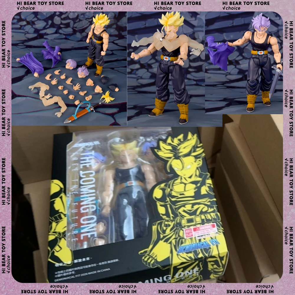 

Demoniacal Fit Dragon Ball Figure Trunks 3.0 The Coming One Free The Future Figures Shf Super Saiyan Hero Torankusu Toys Gifts