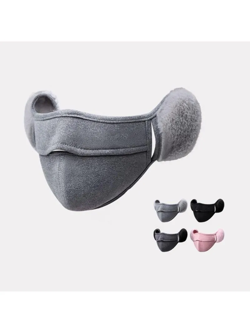 AliExpress New Simple Thermal Earmuffs Mask Autumn and Winter Windproof  Winter Mask Dustproof Wrap Mask Cycling Earflap for Men Women