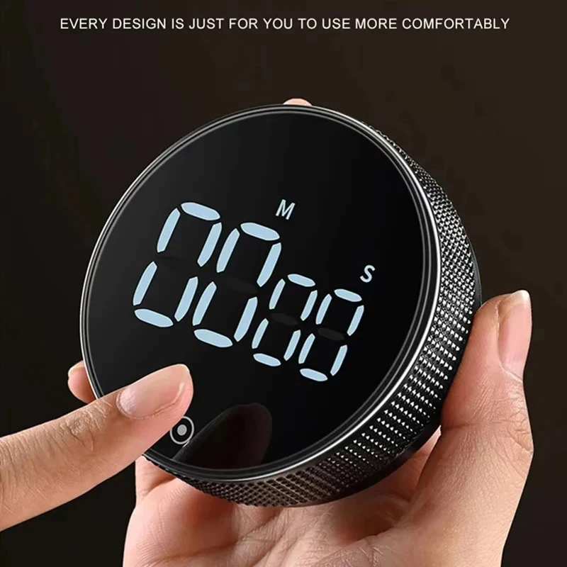 Magnetic Kitchen Timer Digital Timer Manual Countdown Alarm Clock Mechanical Cooking Timer Cooking Shower Study Stopwatch New