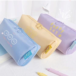 Kawaii Pencil Case Cases School Accessories Korean Stationery Supplies Trousse Scolaire Lapiceras Estuche Escolar Cute Pen Pouch