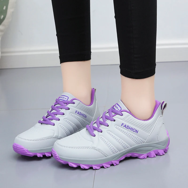 High Quality Lightweight Autumn Running Shoes Women Comfortable Winter Casual Sneakers Lady Non-Slip Sports Fitness Walking Shoe