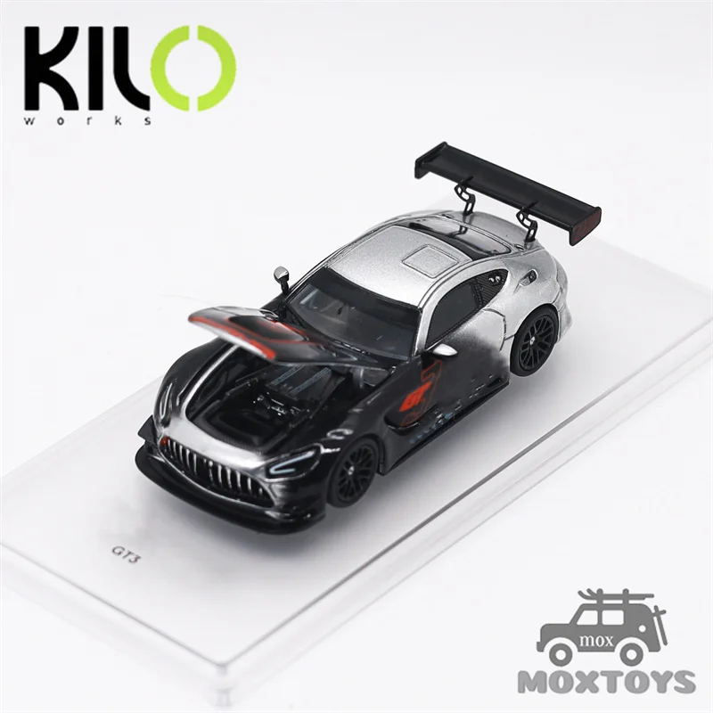 

1:64 GT3 EVO II Presentation black Diecast Collector's Vehicle Model Car