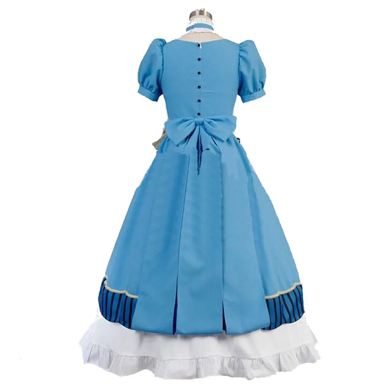 Black Butler Kuroshitsuji Elizabeth Midford Lizzy vestido de lujo para fiesta, disfraz de Cosplay, conjunto completo de ropa de princesa, zapatos con peluca, nuevo