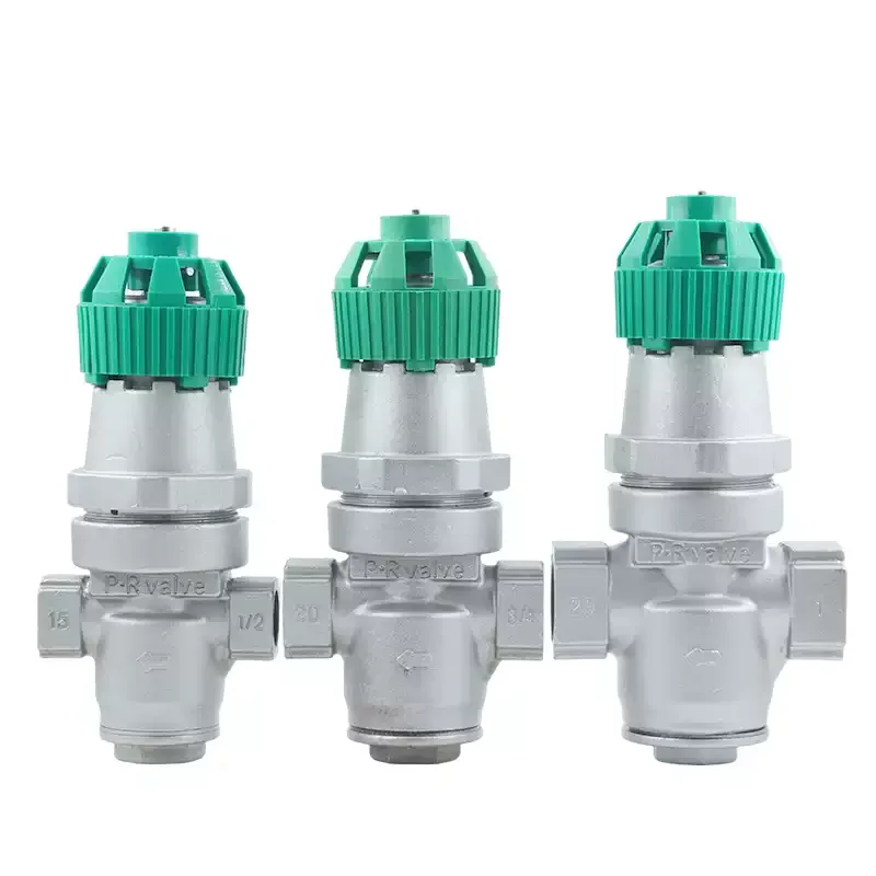 1pcs DN15-25 adjustable internal thread 304 stainless steel steam  bellows pressure reducing valve