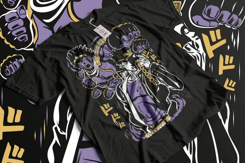 

Anime retro T-shirt, 100% cotton, all sizes for men and women Comic lovers