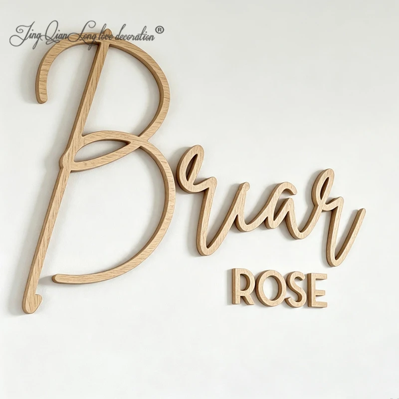 Personalized Baby Name Sign Custom Wood Baby Name Sign  Letter Wall Art  Kids Room Art  Wall Art for Nursery Baby Name Sign Kids