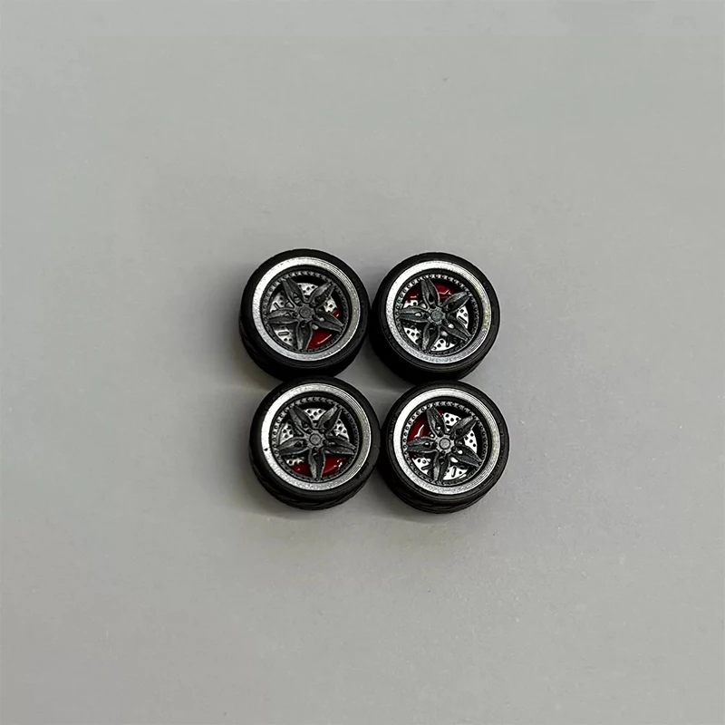 1:64 Dynamic Bearing Hub Diameter 9.7mm/10.2mm/10.5mm/10.9mm Suitable for Car Model Modification Accessories view 4
