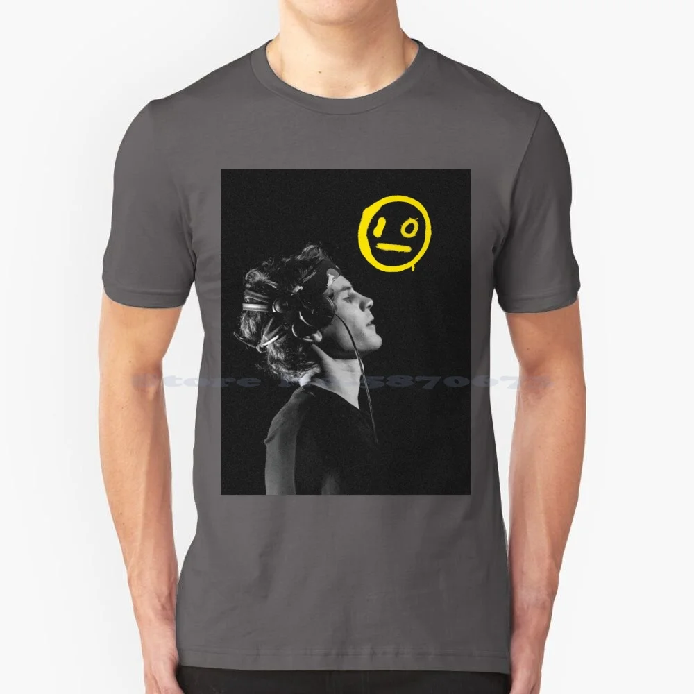 Garrett Lockhart I _ O Edm Yellow T Shirt 100% Cotton Tee Garrett Lockhart Instagram Rip Garrett Lockhart Garrett Lockhart Dead