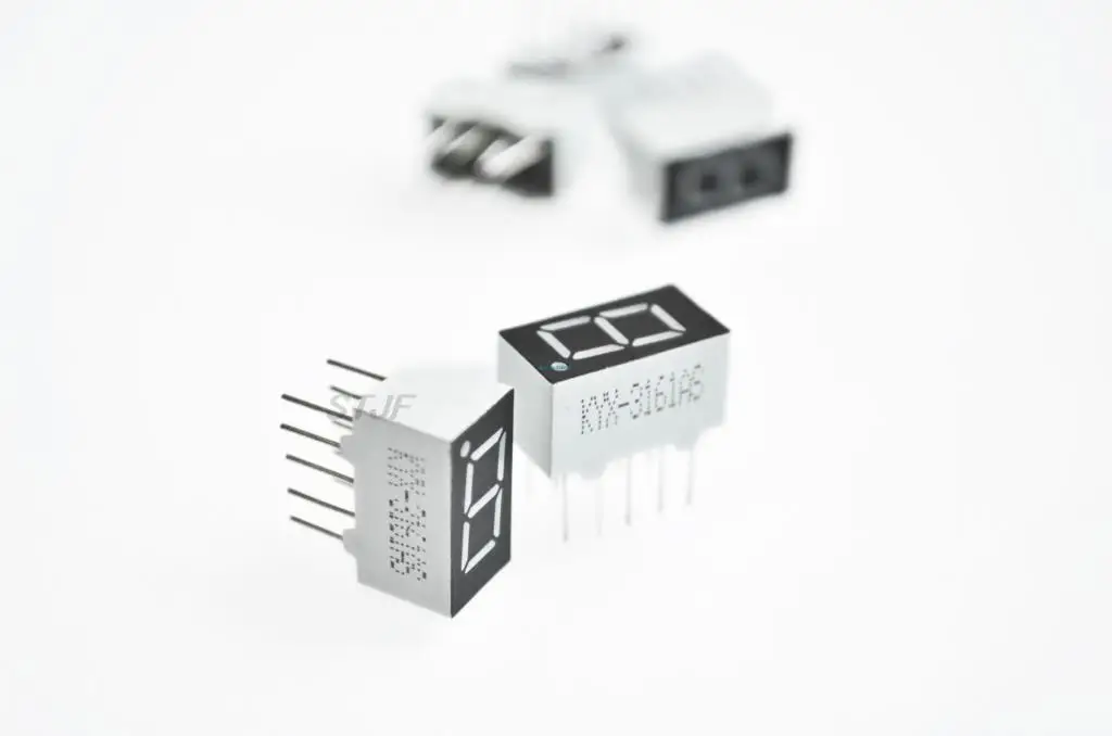 20 Stück LD-3161AS 1 Ziffer 0,36 Zoll ROT 7 SEGMENT LED-ANZEIGE GEMEINSAME KATHODE – Detail 3