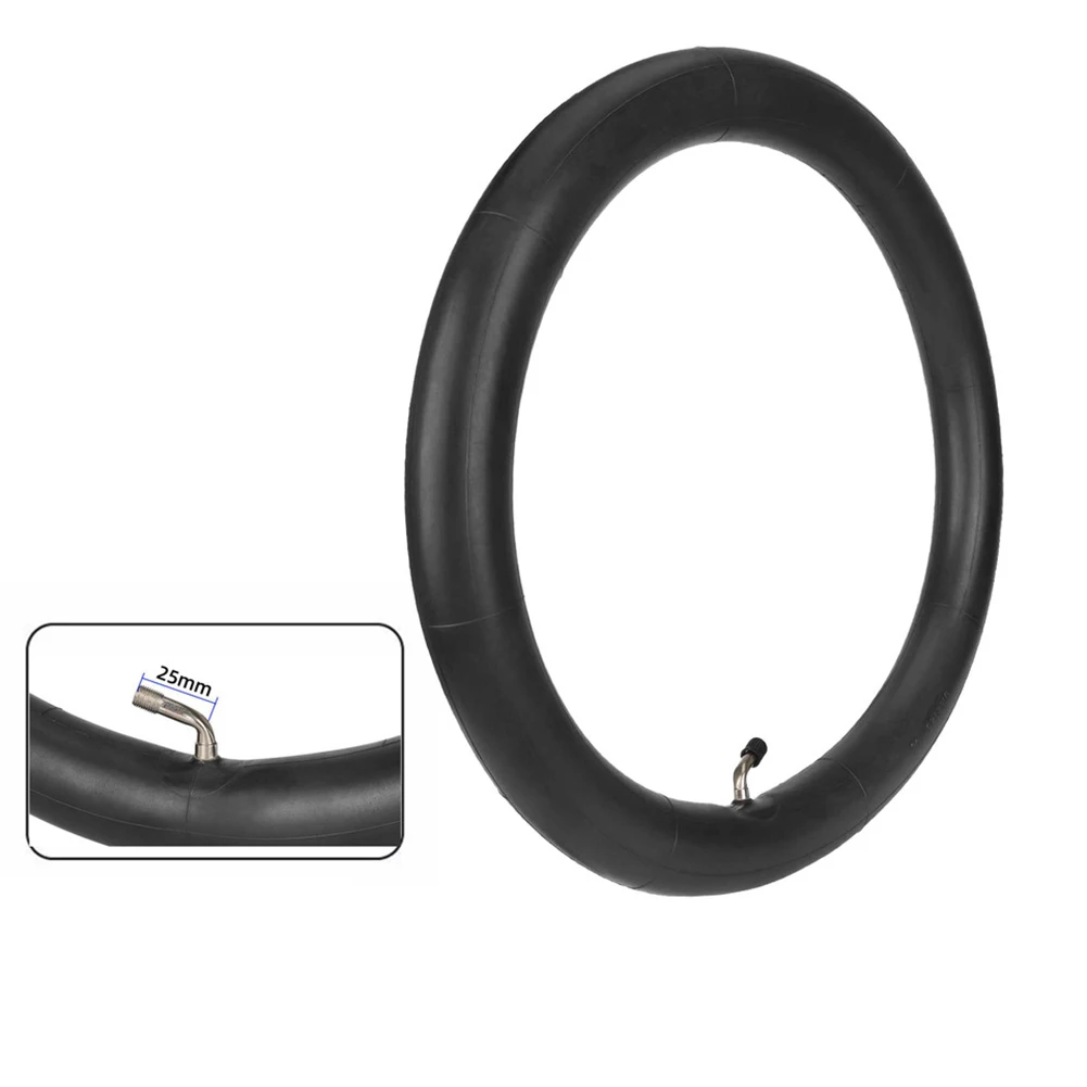 دراجة E-الدراجة 16x2.125 الأنبوب الداخلي مع صمام 0 درجة أنبوب داخلي مطاطي أسود قطع غيار الدراجات الهوائية #5