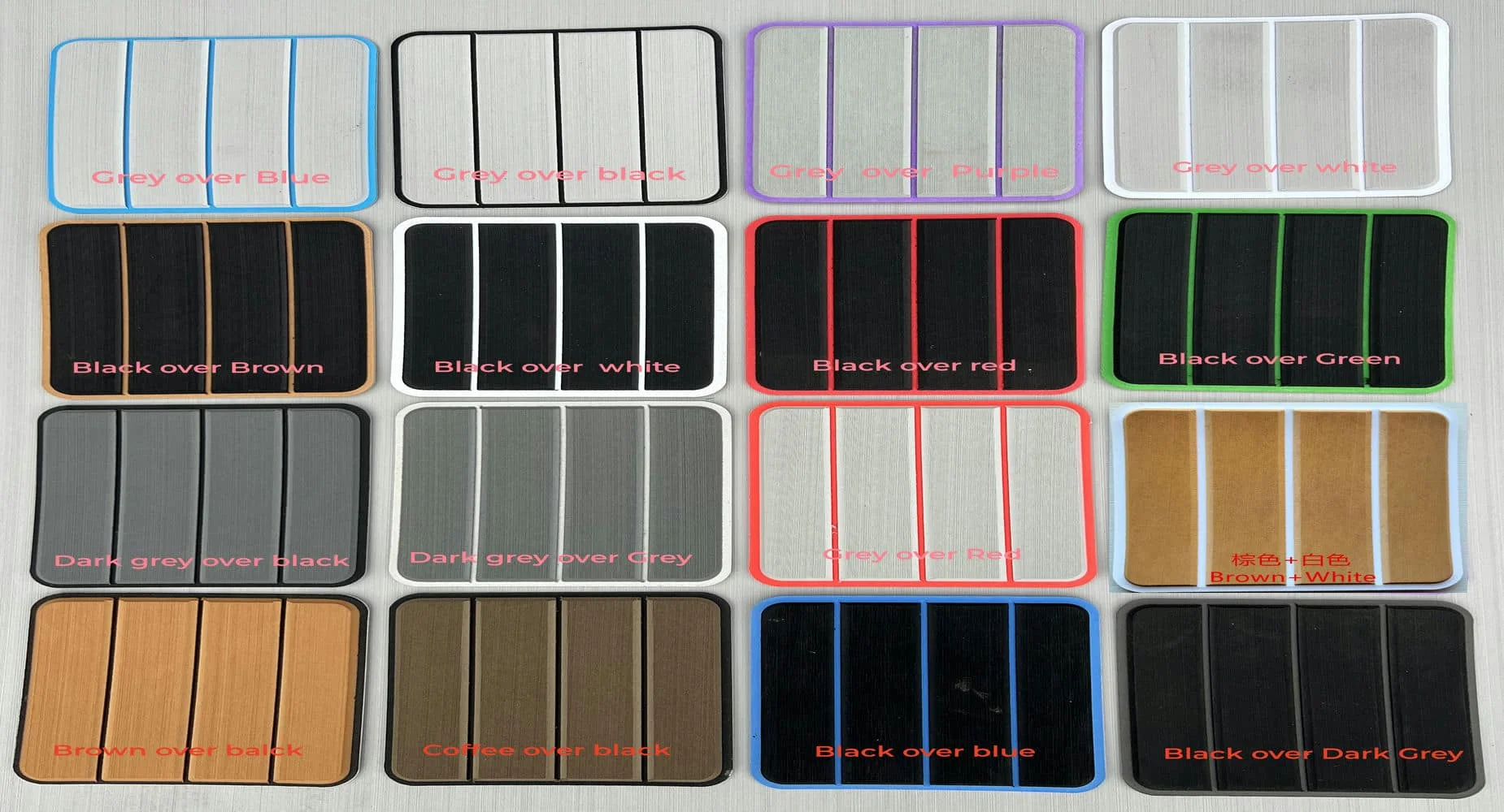 

1/4" 6mm EVA foam Non-Slip PVC Teak Decking marine Cockpit aqua carpet Marine Floor