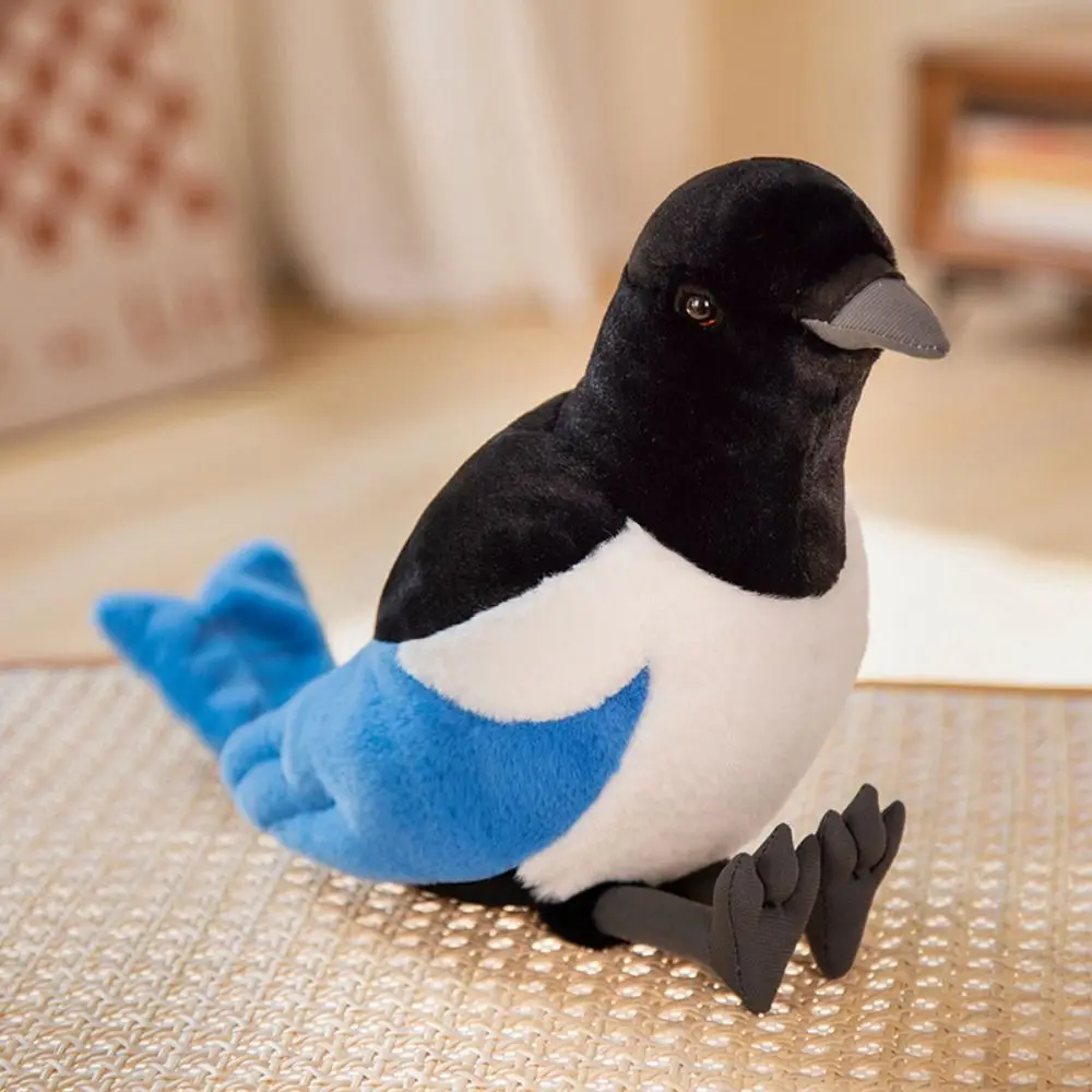 Soft Material Simulated Pigeon High Quality White Pigeon Color Realistic Pigeon Lifelike Eyes Stuffed Animals Birthday Gift