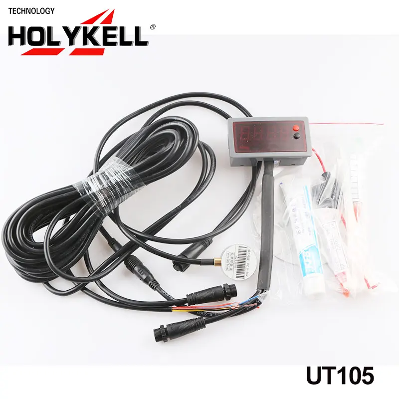 Holykell factory GPS tracking ultrasonic fuel tank level sensor