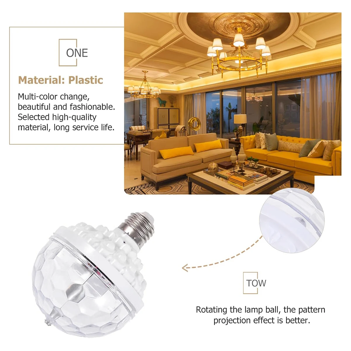 Рисунок 3 - E27 Led Сцена лампочка цветная