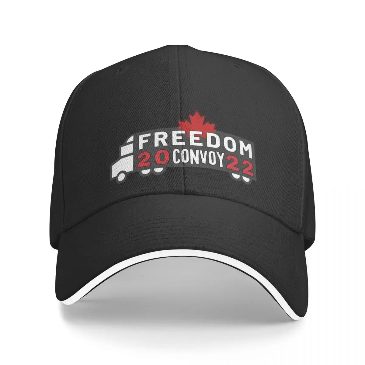 Freedom Convoy Canada 2022 - Support Truckers Baseball Cap Golf Hat Beach Bag Woman Men's