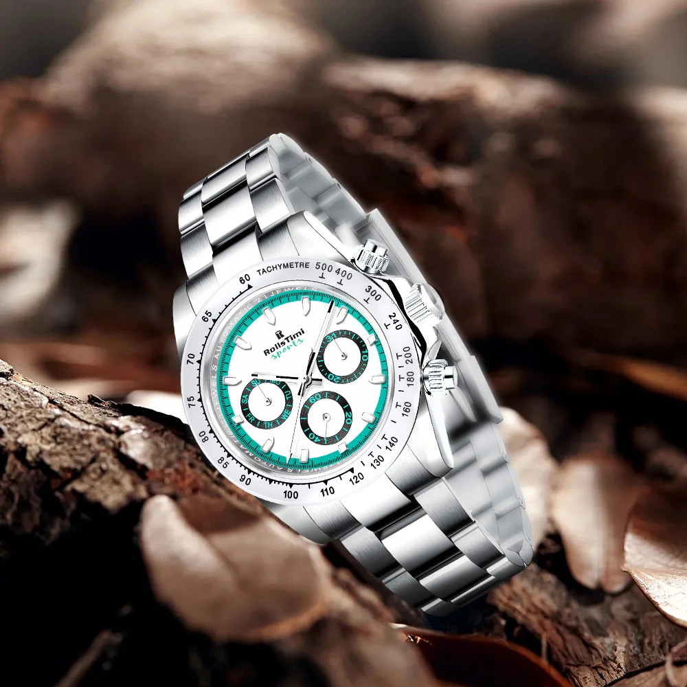 2025rollstimi-derniere-panda-cadran-chronographe-mode-saphir-montre-pour-hommes-montres-mecaniques-automatiques-en-acier-inoxydable-etanche