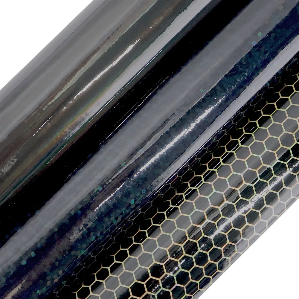 

30x134 см рулон, черное пластиковое зеркало, радужная голографическая искусственная фототкань для сумок, рукоделия, «сделай сам» HM026