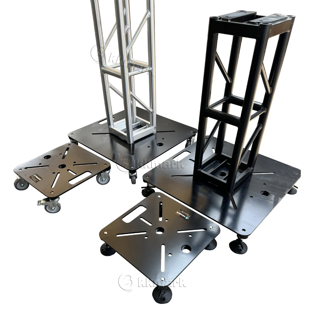 

KKMARK Truss Base Plate for 12 Inch 16 Inch 20.5 Inch Tomas Bolted Box Trussing with Wheels