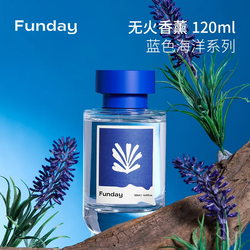 Fire Free Essential Oil Bottle Hotel Home Air Freshener Handheld Gift Vine Aromatherapy 120Ml