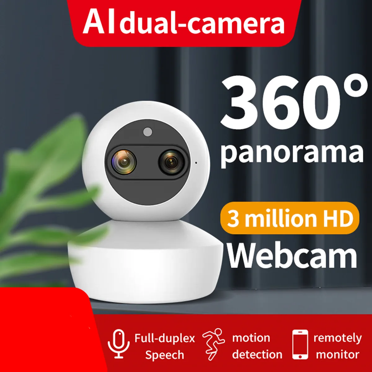 Imagem -06 - Yoosee App-câmera ip Dome sem Fio 2mp 1080p Wifi Lente Dupla Ptz Detecção de Movimento Humanoide ai Segurança Doméstica Cctv Monitor de Bebê