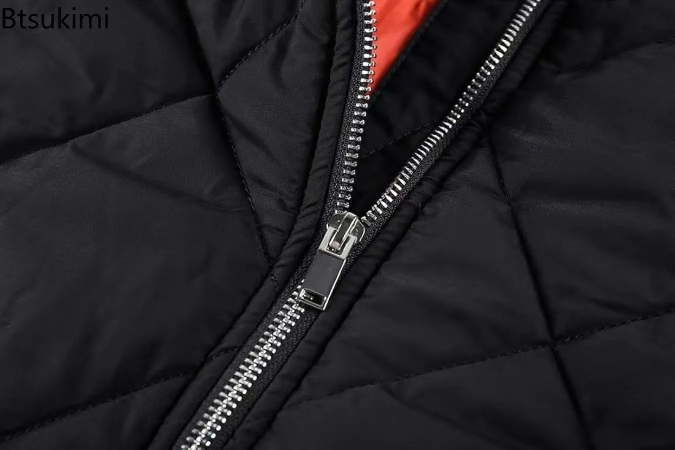 เสื้อแจ็คเก็ตฤดูหนาวแบบใหม่สำหรับผู้ชาย คอเบสบอล ผ้าตาข่าย น้ำหนักเบา สไตล์วินเทจ ลำลอง กันน้ำ กันลม อุ่น