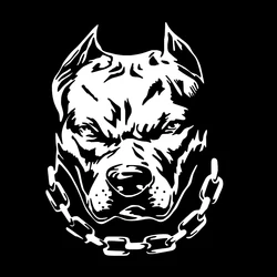 CK21927 # Pitbull Dog Car Sticker adesivi per decalcomanie in vinile impermeabile Pegatinas Para Coche accessori per auto