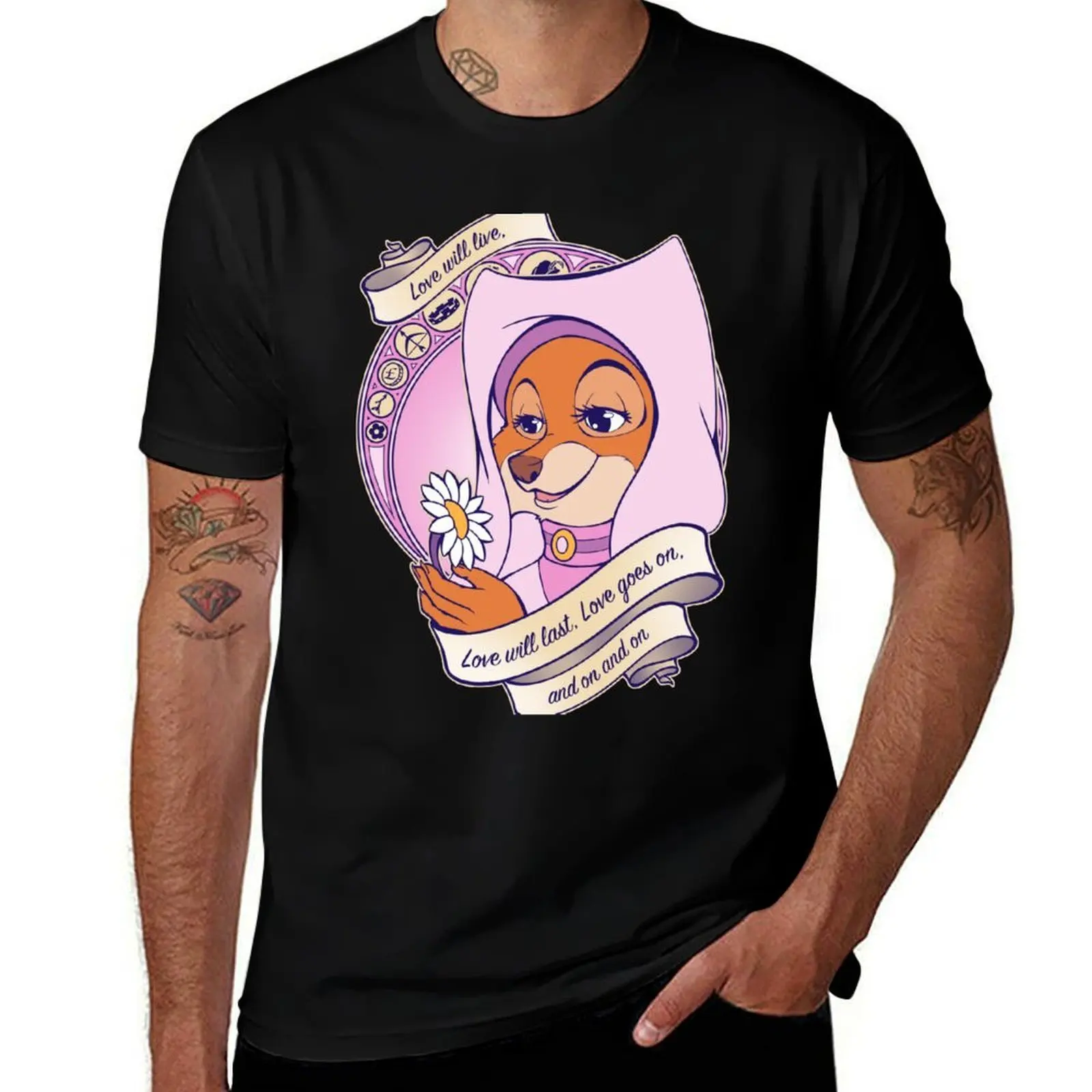 

T-Shirt t pack Live shirts for printed anime man for shirts cotton t Will man tshirt Love