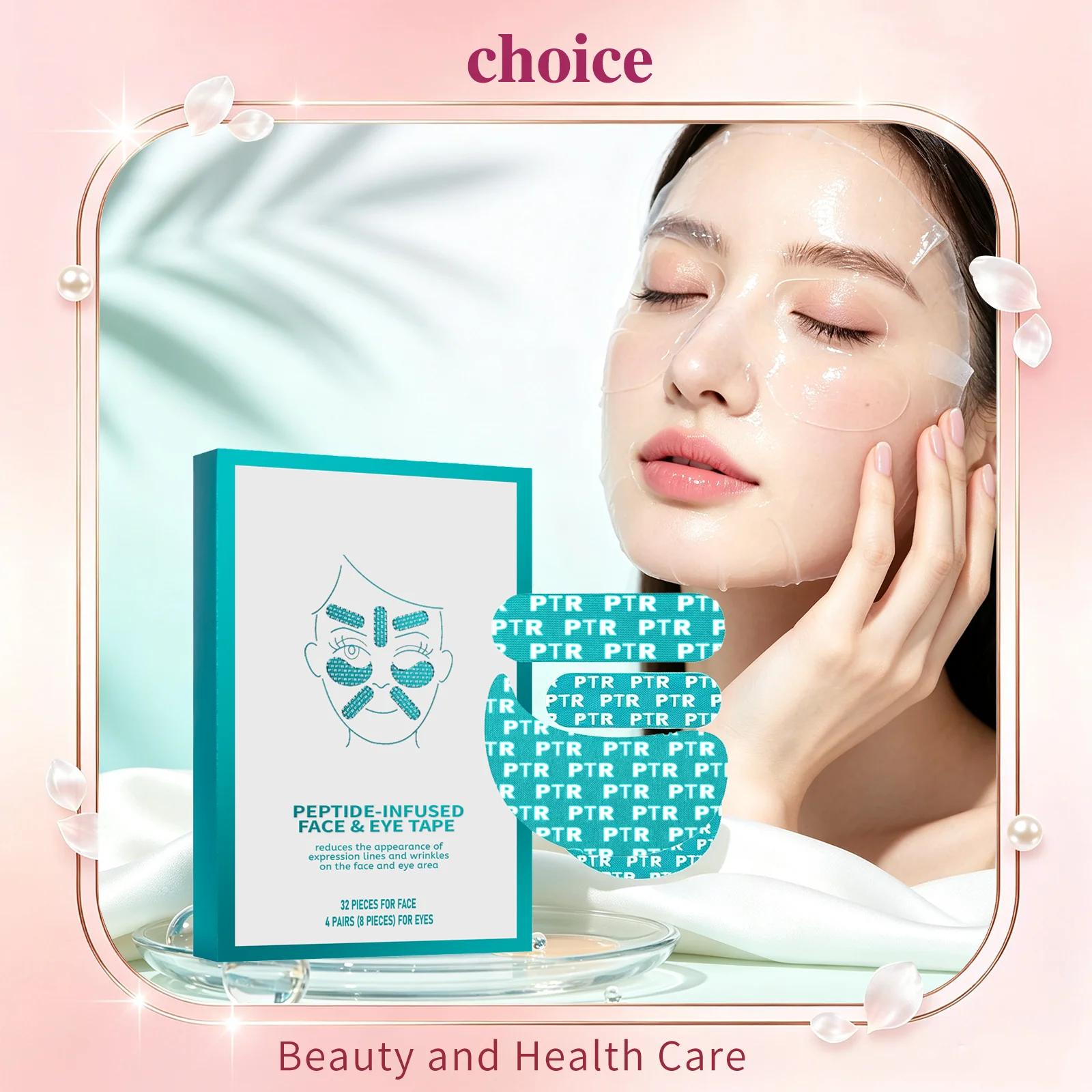 Eye Pad Collagen - Niacinamide Peptide Collagen Face Eye Mask