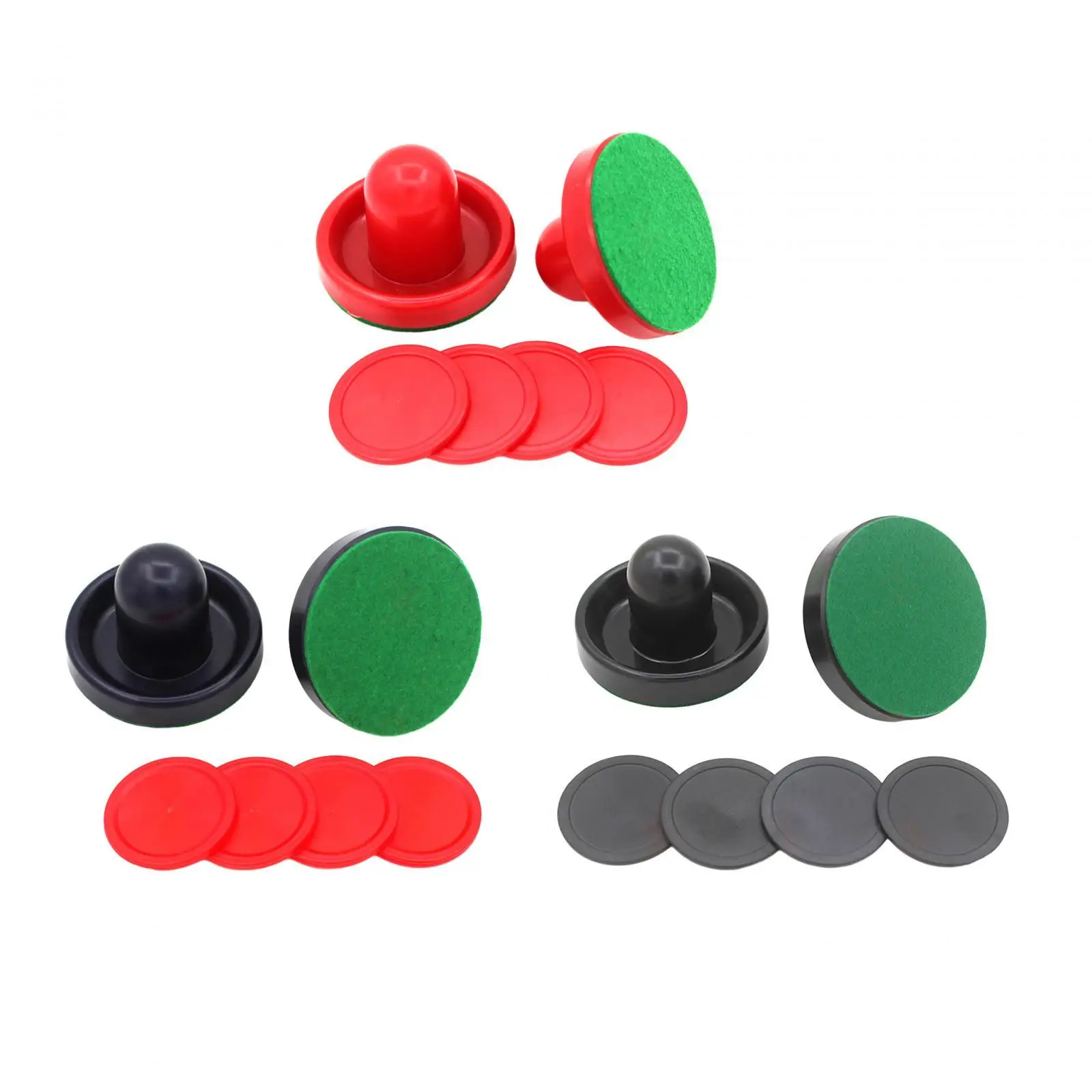 Air Hockey Pushers and Air Hockey Pucks, Accessories Family Game Pusher for Air Hockey, Air Hockey Paddles for Game Tables