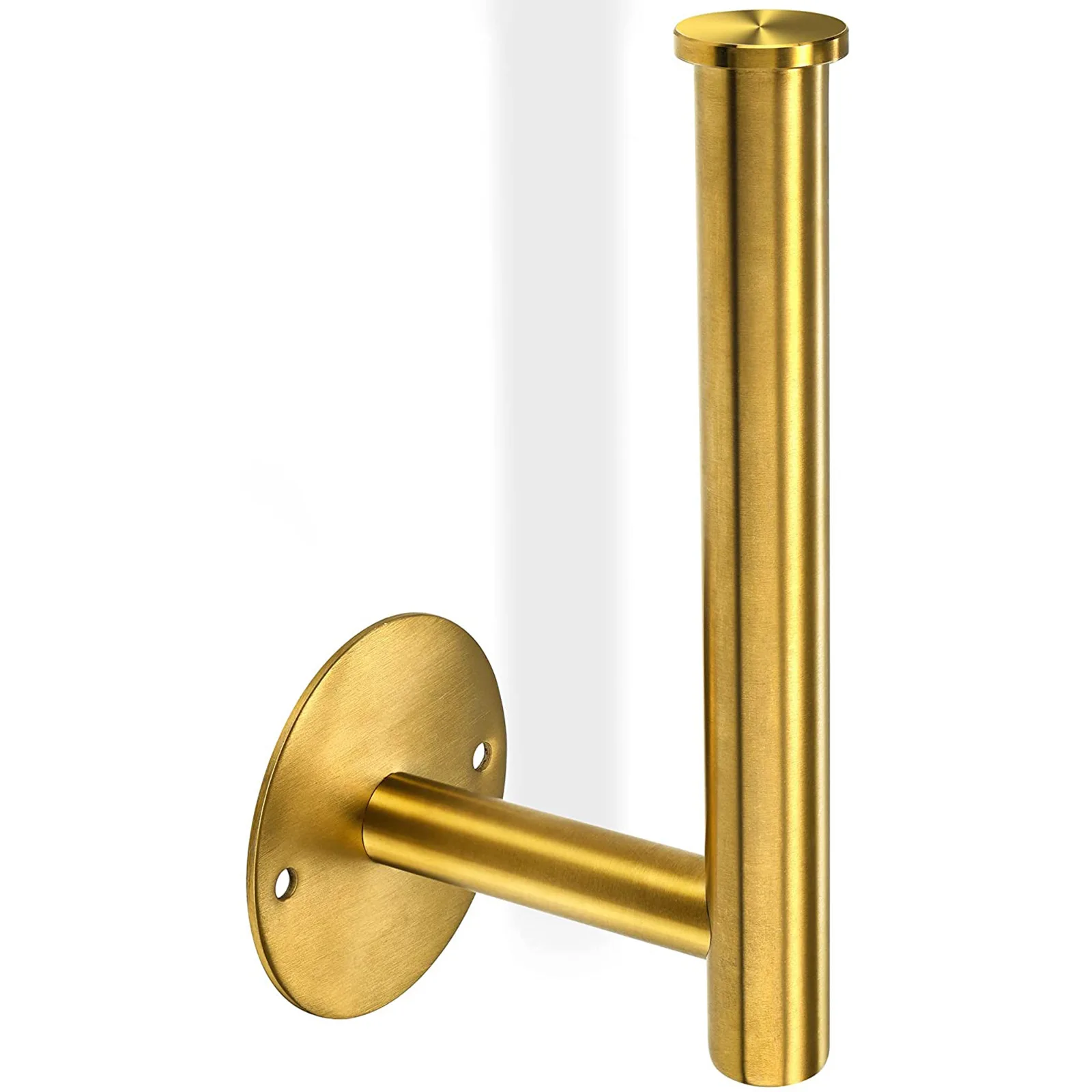 

2pcs Stainless Toilet Roll Paper Towel Holder Curtain Holdbacks Rack hanger wall mount drill Bathroom Tissue wc Organizers