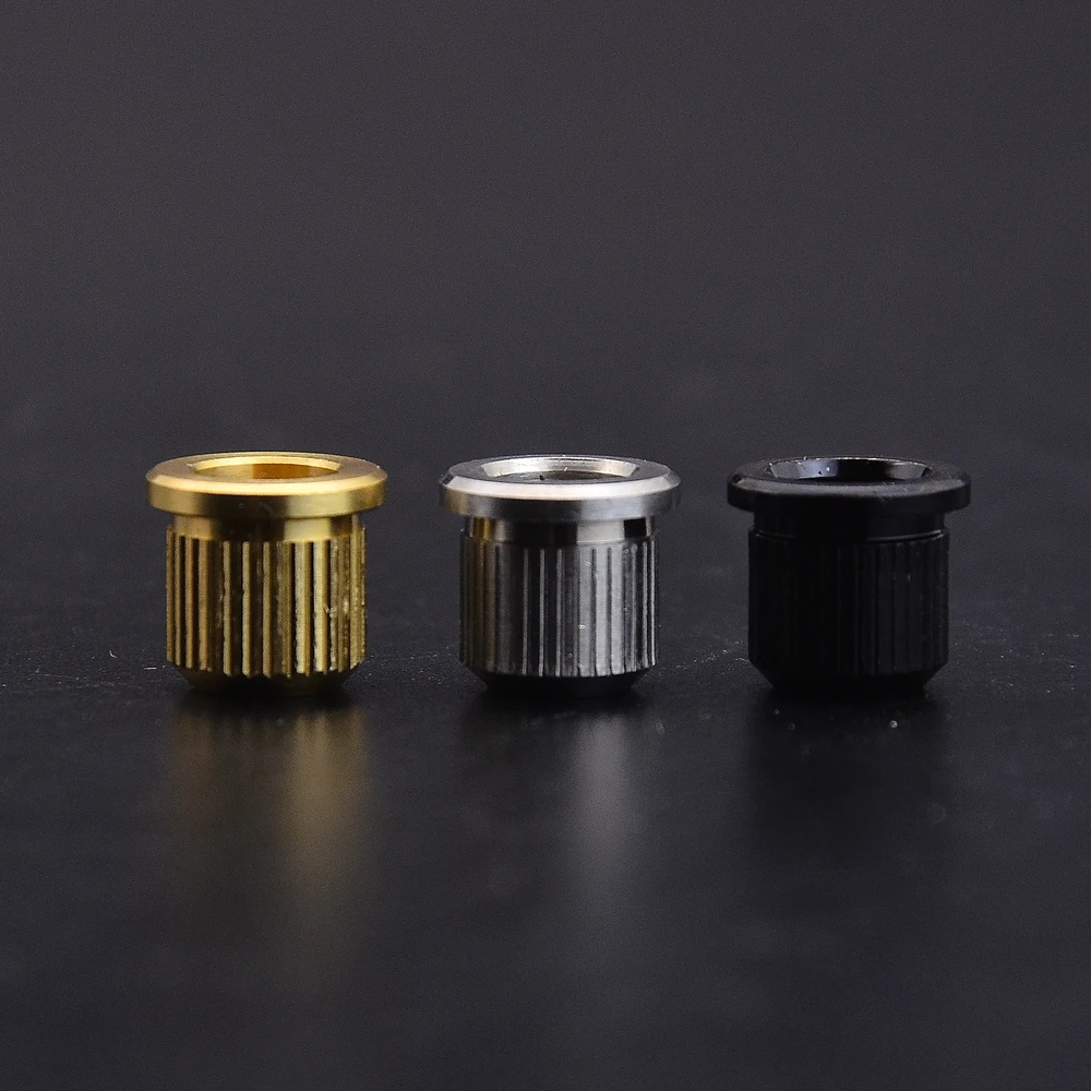 8MM Brass/ Stainless Steel Through Body String Ferrules / String Bushings for Electric Guitar  JP(Origin)